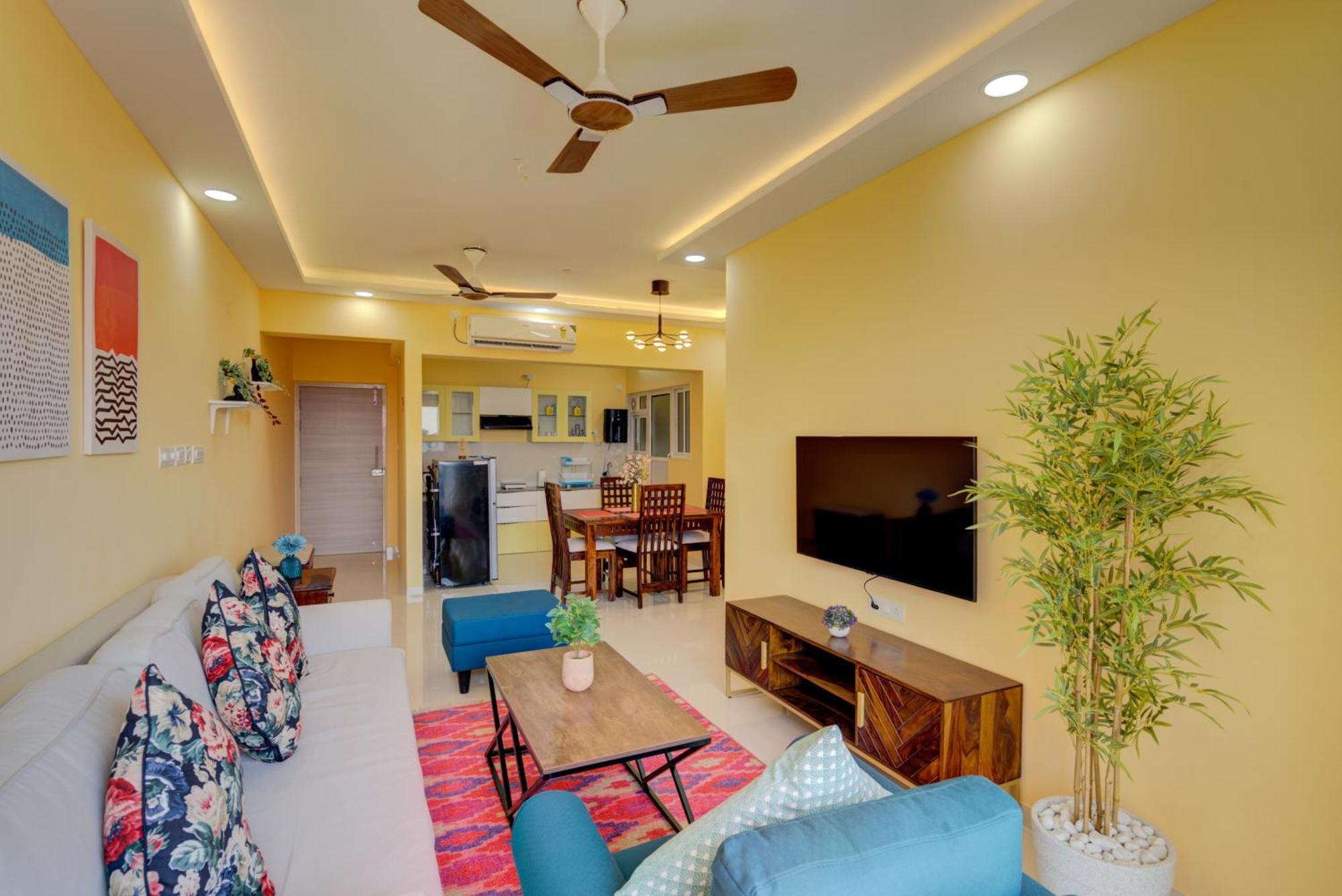 Appartement Luxe 2Bhk 10Min From Goi Airport With Pool Access à Dabolim Extérieur photo